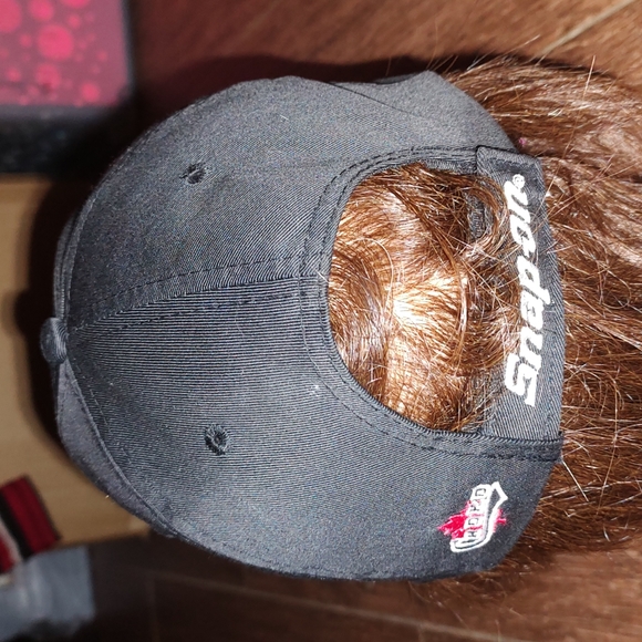 Snap On Racing Choko Motorsports Adjustable Flames Black Red Embroidered Hat Cap - Picture 6 of 10